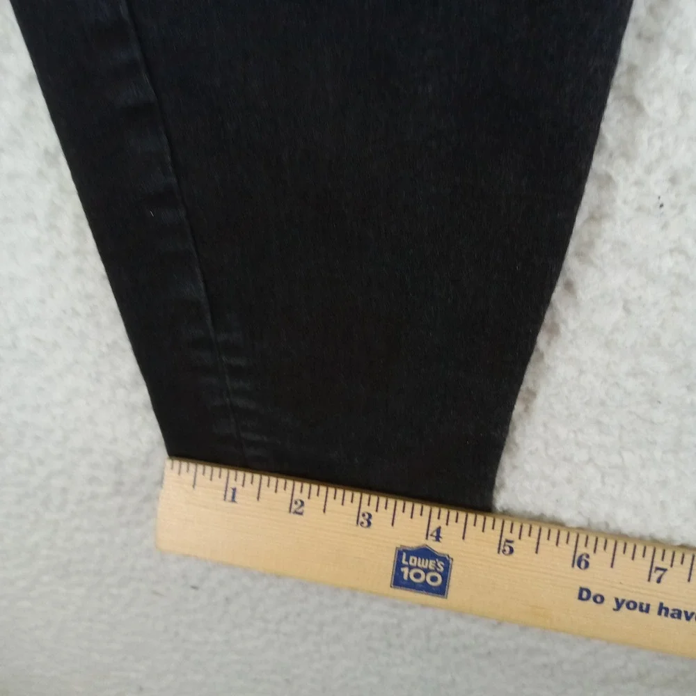 J.Crew Womens High Rise Skinny Jeans Black‎ Stretch Denim Size 29 RN77388